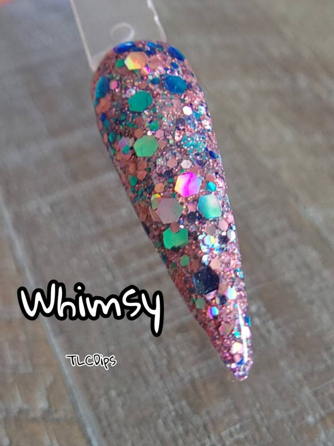 Whimsy Dip Powder Acrylic Powder Dip Nail Custom Dip Etsy