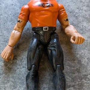 WWE Vintage Wrestling Titan Tron Tazz Jakks Smackdown 1999 Action Figure