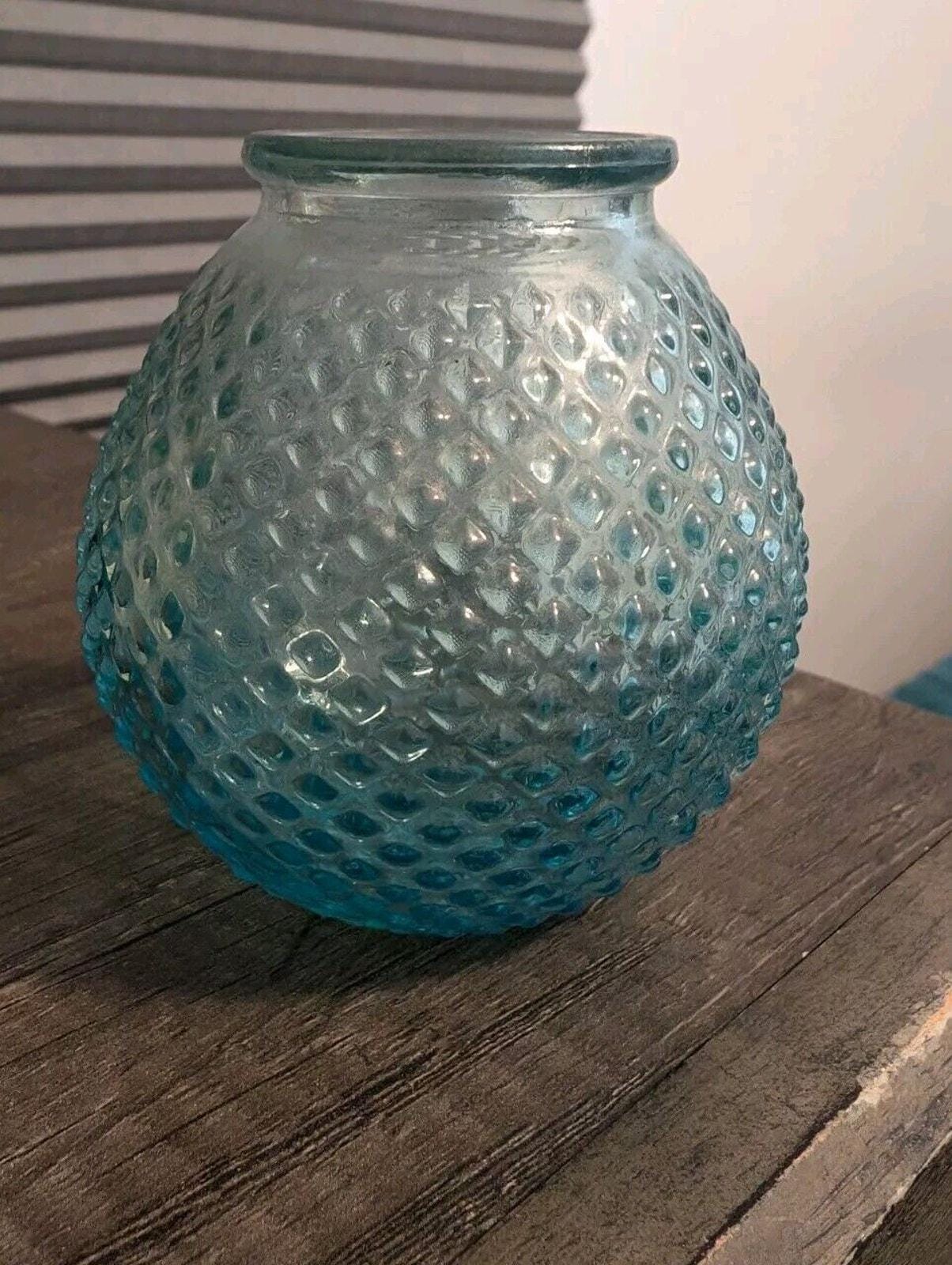 Vintage fenton blue vase - Etsy 日本