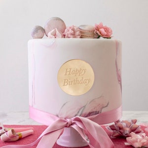 Mothers Day Cake Disc, Cake Charm, Acrylic Cake Disc, 5cm Cake Charm,  Mothers Day Cake Topper 