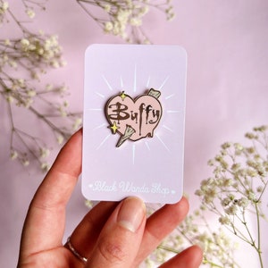 Buffy Heart Pins
