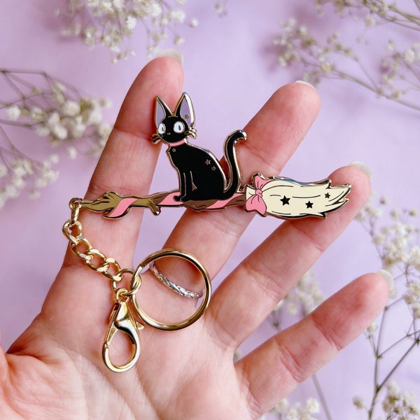 Jiji cat keychain