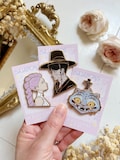 PRE ORDER - Kpop demon hunters pins product logo
