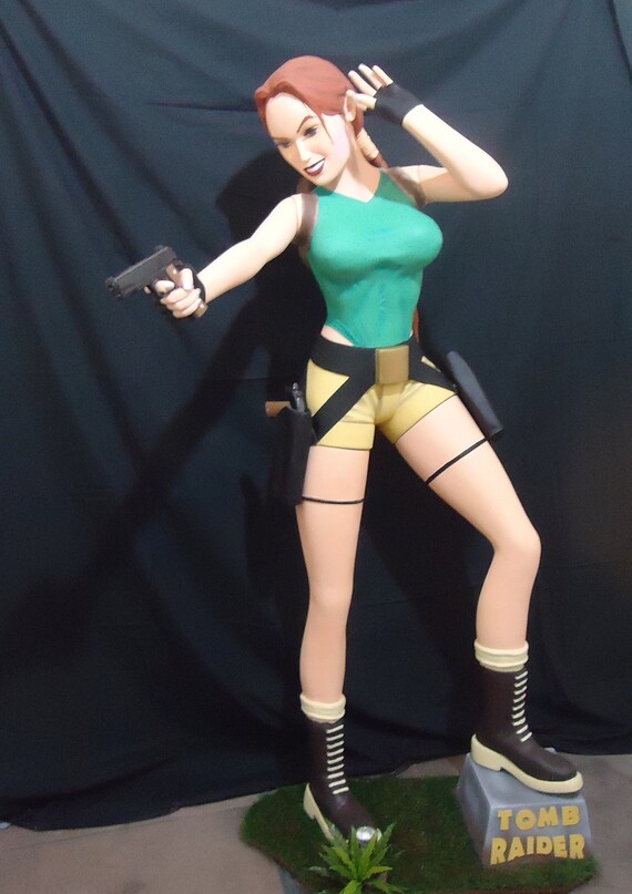 Lara Croft Figure, Tomb Raider Character Figure,lara Croft Statue