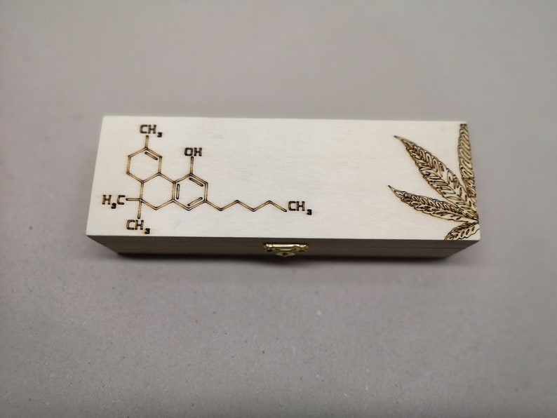 Engraved Weed Box Small Stoner Box Hash Box Wooden Storage Box Etsy