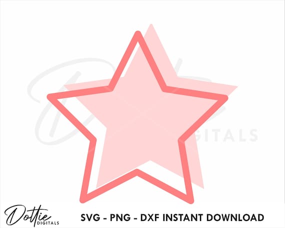 Pink Star Clip Art