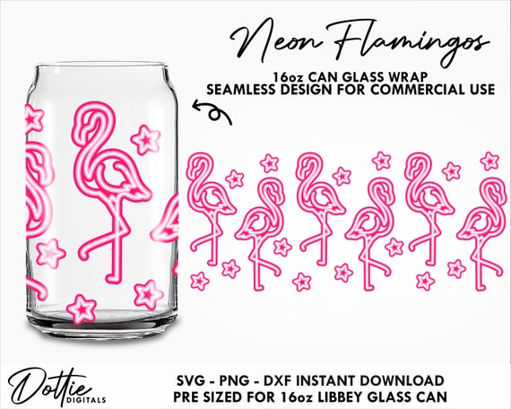 Dottie Digitals - Neon Flamingos Mini Starbucks Cup SVG PNG DXF Cutting  File - Neon Lights Sign 16oz Cold Cup Baby Starbucks Design Small Venti Cup  Instant