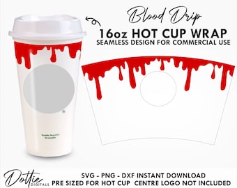 Dottie Digitals - Turkey Starbucks Cup SVG Thanksgiving Hot Cup Svg PNG DXF  Fall Cutting File 16oz Grande Instant Digital Download Travel Coffee