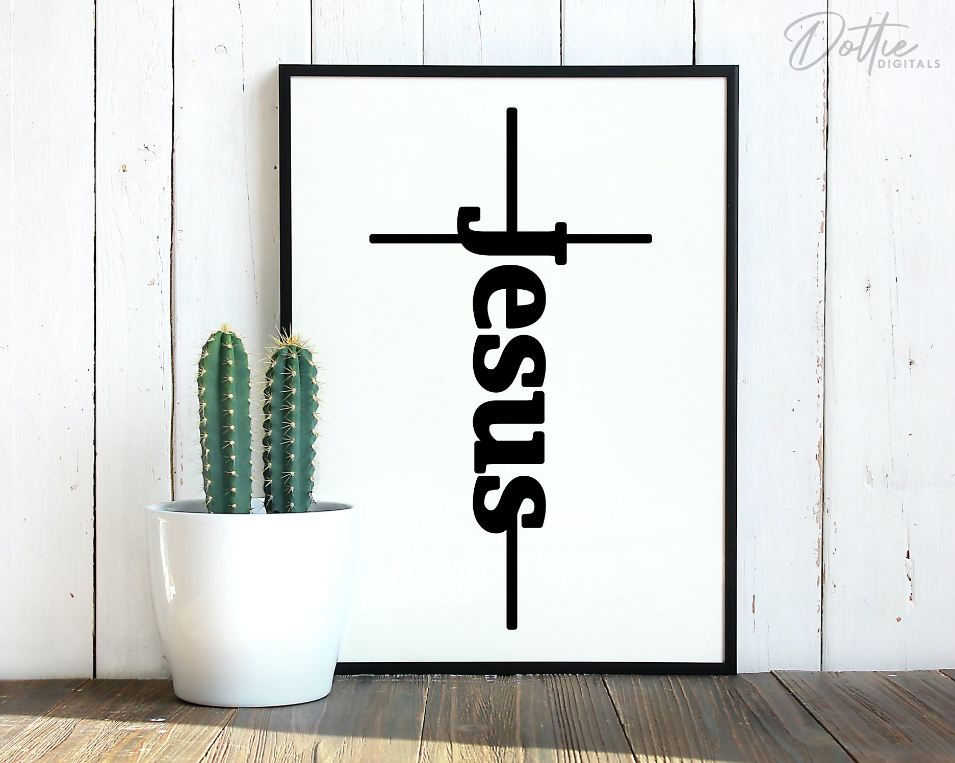 Jesus Cross SVG PNG DXF Christianity Cutting File Digital Download ...