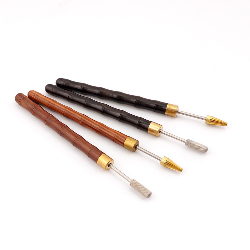 Leathercraft Tool Dual-Ended Leather Edge Dye and Paint Roller Pen  Applicator Tool, for Dyeing and Painting Leatherwork