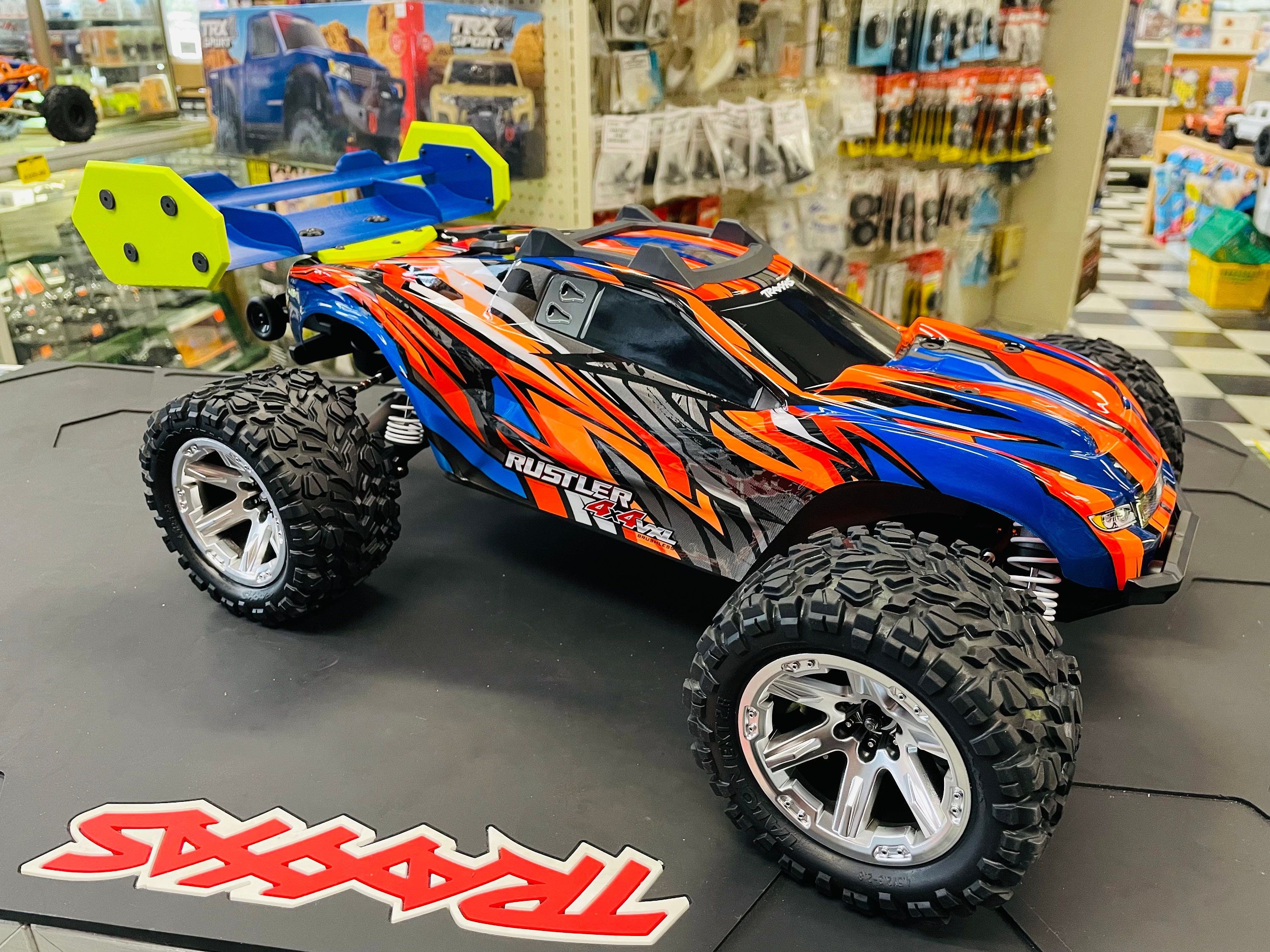 Traxxas Rustler 4X4 3D Printed Wing - Etsy