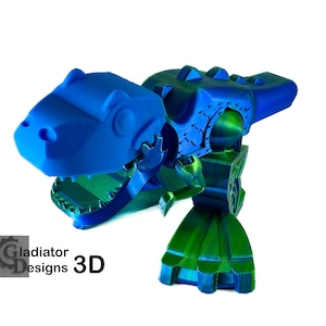 3D Printable T-Rex (Files Only)