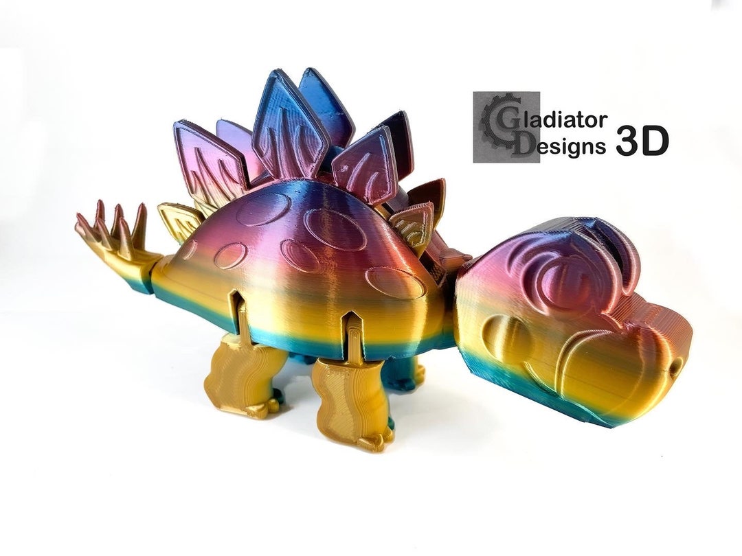 3D Printable Stegosaurus (file Only) - Etsy
