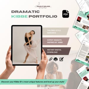 Soft Dramatic Kibbe Style Guide: Personal Style Analysis (PDF)