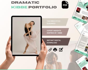 Dramatic Kibbe Style Guide: Personal Style Analysis (PDF)