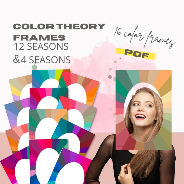 Seasonal Color Analysis Frames Personal Stylist Tools Armocromia Palette Color Palette Essentials Image Consulting Client Color Assessment