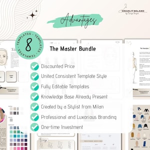 Stylist Business Bundle: Color Analysis & Style Discovery Canva Kit (Digital Download) image 5