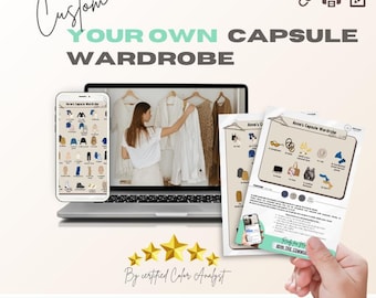 Custom Capsule Wardrobe Checklist: Minimalist Style (Digital Download)