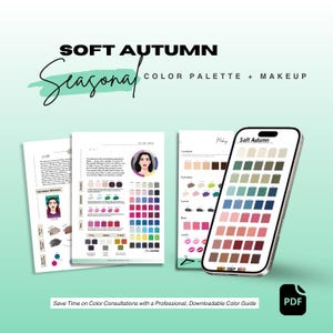 Soft Autumn Color Palette + Makeup: Saisonaler Farbleitfaden (PDF)