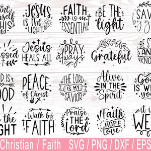 Christian svg, Inspirational SVG Bundle, Religious svg, Keychain svg, Faith svg,Motivational svg, Strong Woman svg, Cricut