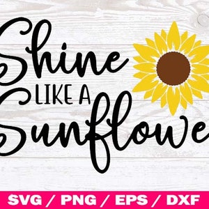 Sonnenblume SVG, SVG-Dateien für Cricut, digitale Kunstdrucke, sofortiger digitaler Download, Sonnenblume Kunstdruck, Cricut Dateien, kommerzielle Nutzung