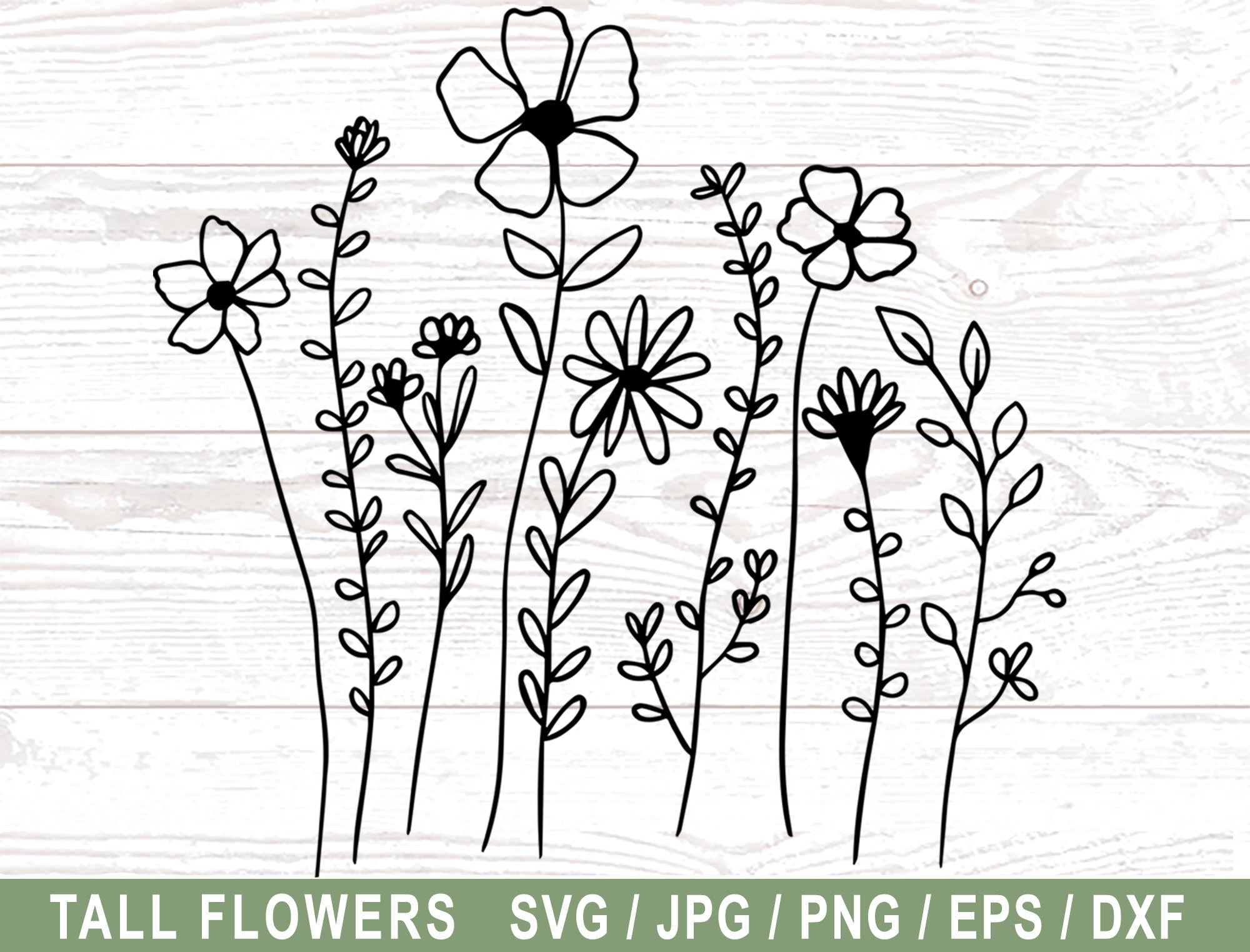 Wildflowers Svg, Floral Svg, Wild Flower Svg, Wall Decor Png, Digital Art, Cricut and Silhouette, Instant Download - Etsy Wildflowers Svg, Floral Svg, Wild Flower Svg, Wall Decor Png, Digital Art, Cricut and Silhouette, Instant Download - Etsy
