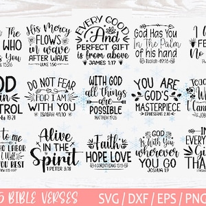 Religieuze svg, christelijke svg-bundel, schrift svg, spirituele svg, inspirerende svg, ontwerpen koffiemok, digitale download, Cricut-bestanden