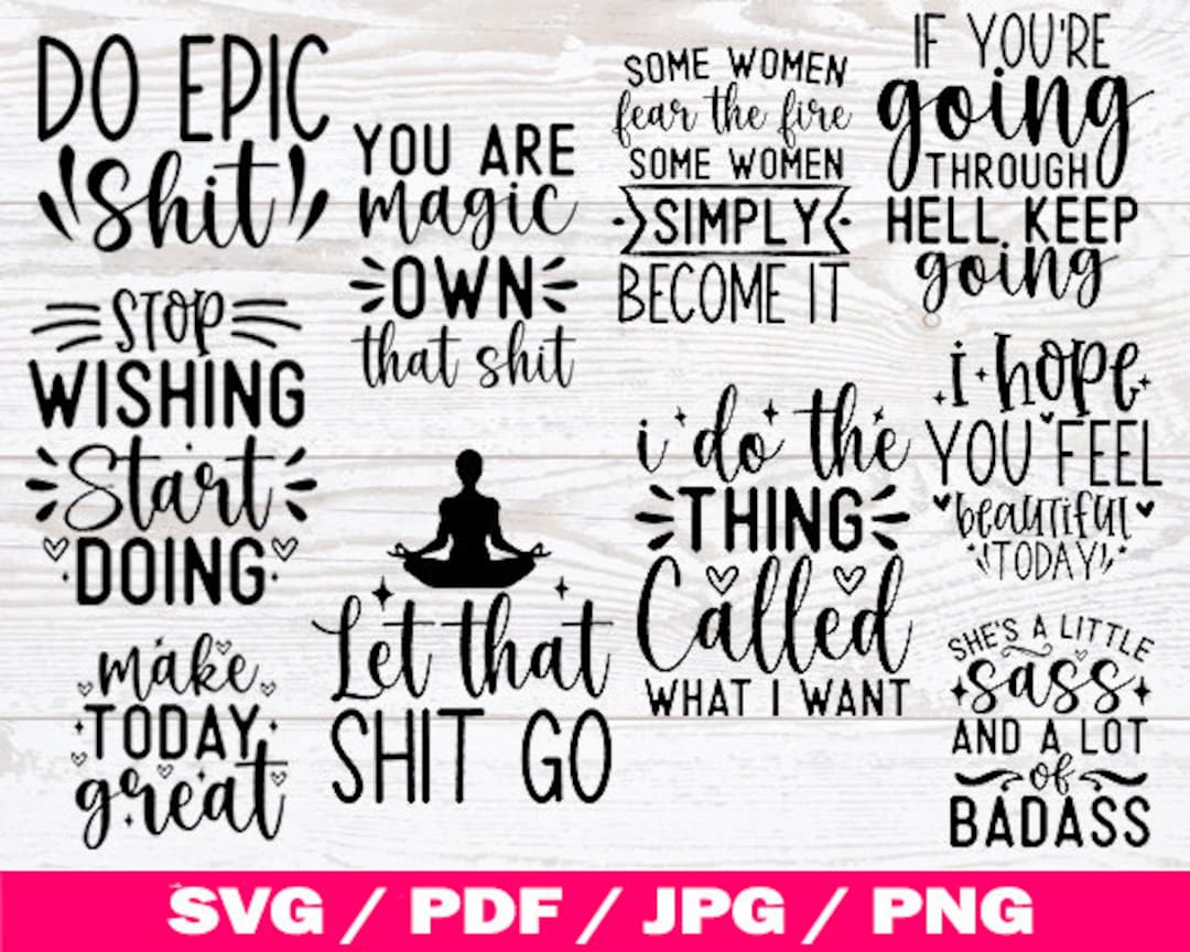 Humor SVG Bundle Inappropriate Svg Sticker Sheet Girl Power Humor SVG Bundle Inappropriate Svg Sticker Sheet Girl Power