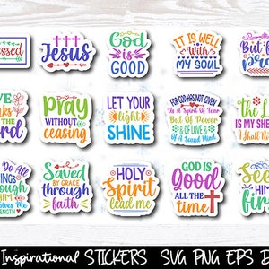 Digitale Stickers png, Bijbelvers PNG, Bijbelvers svg, Christelijke svg Bundel, Schrift png, Spirituele svg, Inspirerende svg, Cricut Files