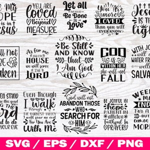 Bijbel Journaling, Digitale Stickers, Christelijke svg Bundel, Schrift svg, Bijbelvers svg, Spirituele svg, Inspirerende svg, Cricut Files