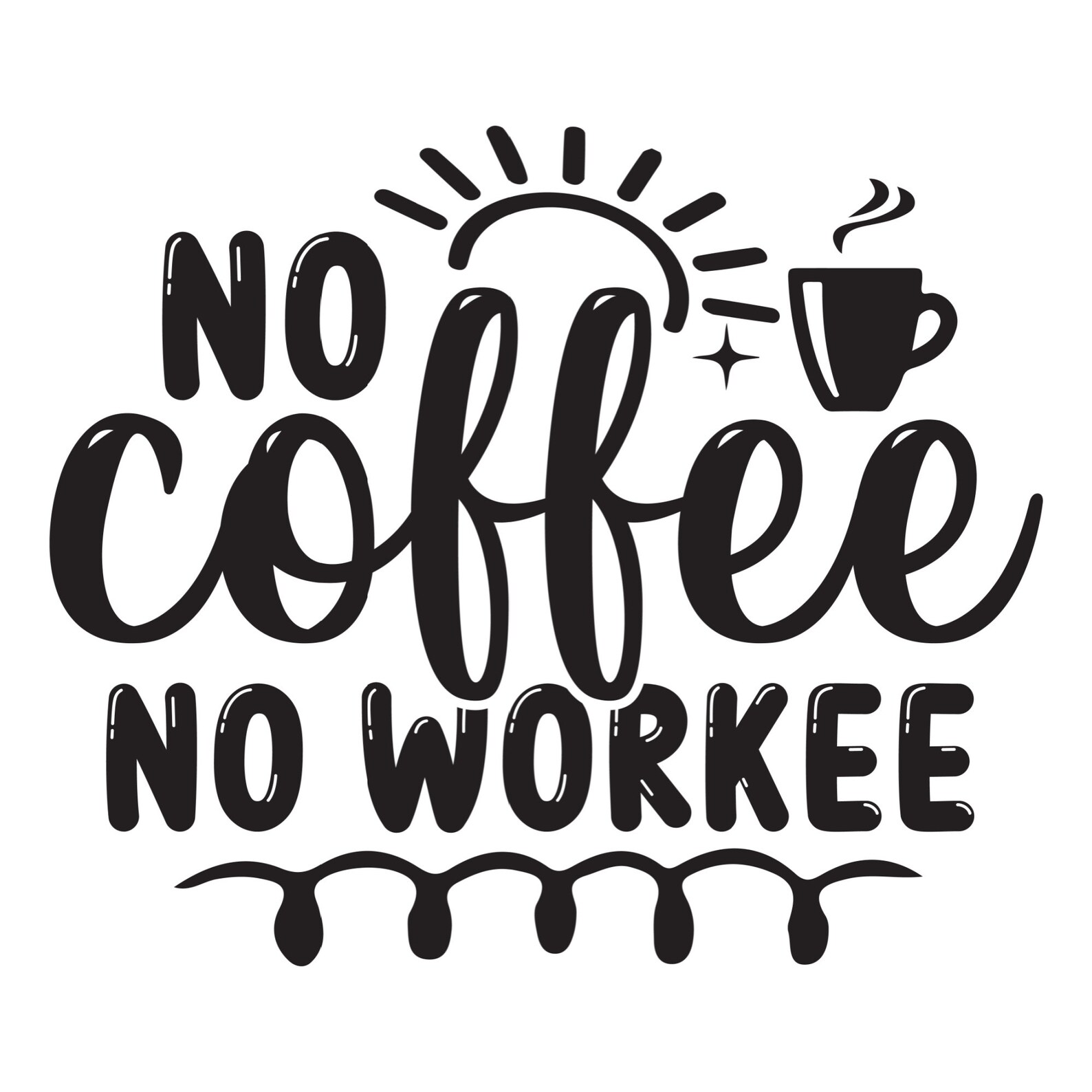 Printable Coffee Stickers Svg Bundle Coffee Mug Cricut Svg Etsy