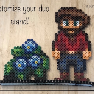 Stardew Valley Perler Bead Art Standees Magnets Mayor Lewis Leah Willy