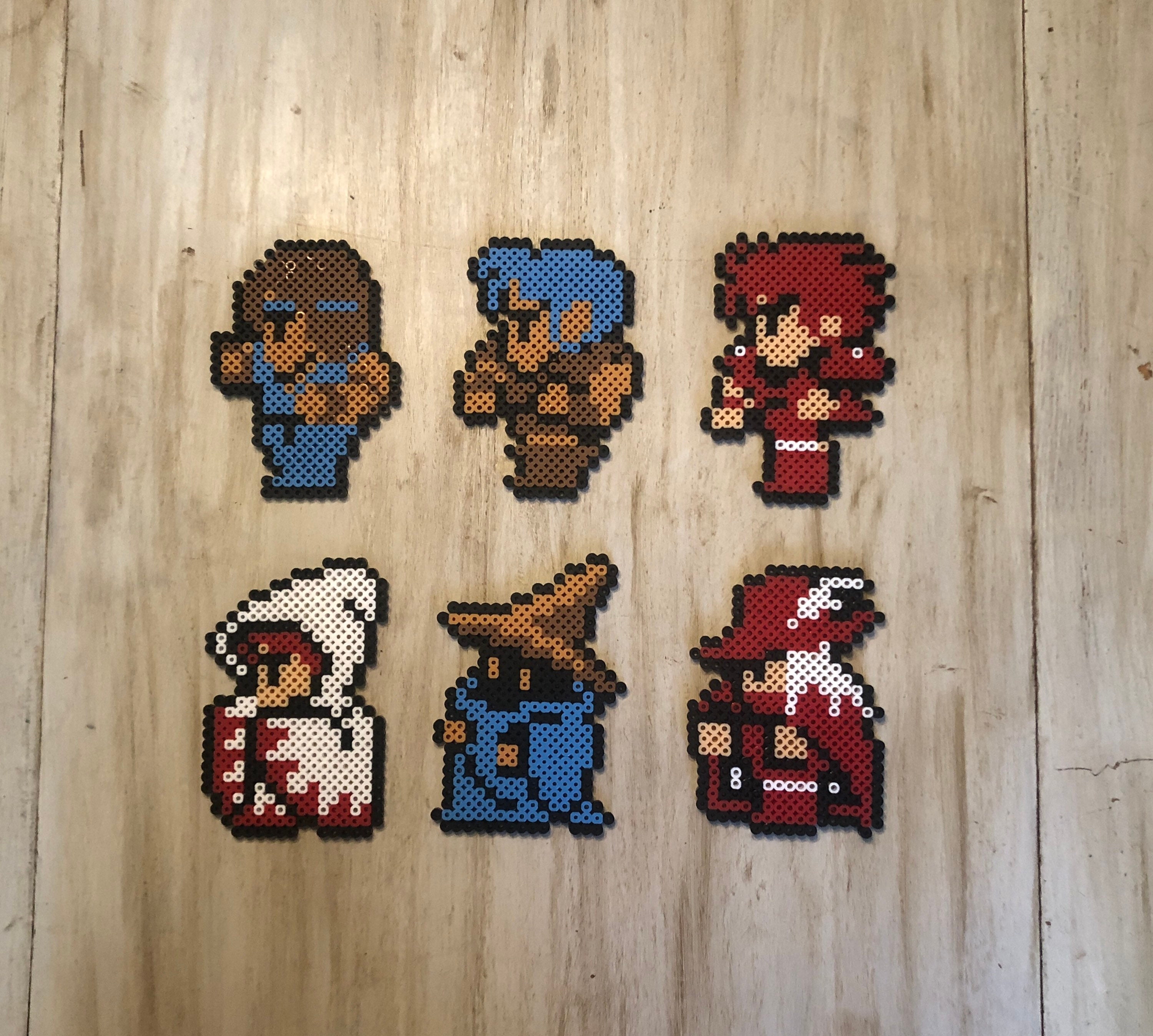 Black Mage Perler Bead