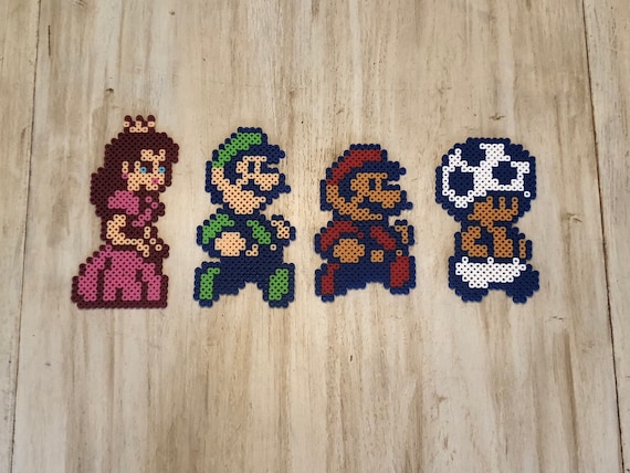 Super Mario Bros 2 Magnets | Mario | Luigi | Toad | Princess