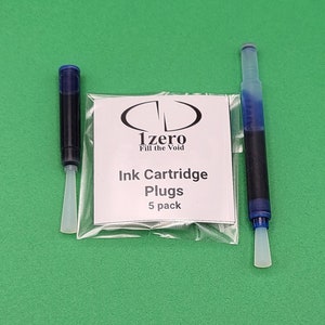万年筆インク用インクカートリッジプラグ - 5 個パック