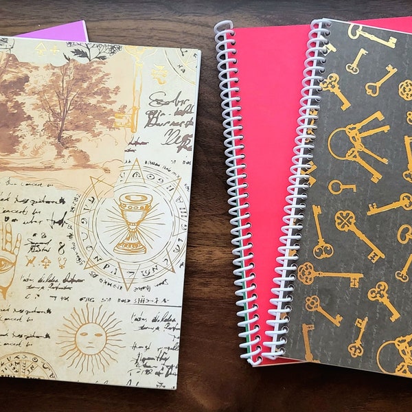 Notebook Lined Artist Paper Fountain Pen Friendly Journal Spiral Bound