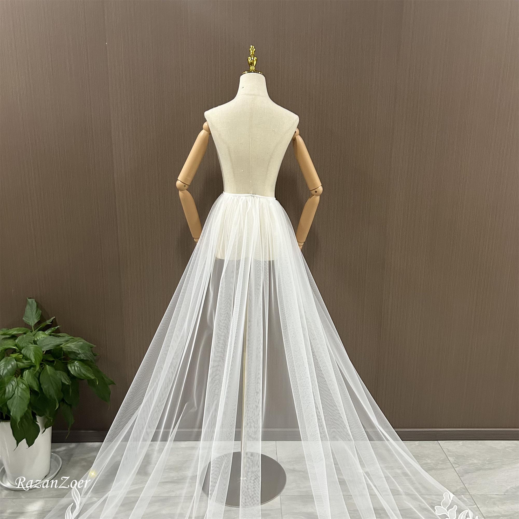 Flower Lace Veil Train Wedding Bridal Dress Train Floral Lace Waist Flower Lace Veil Train Wedding Bridal Dress Train Floral Lace Waist