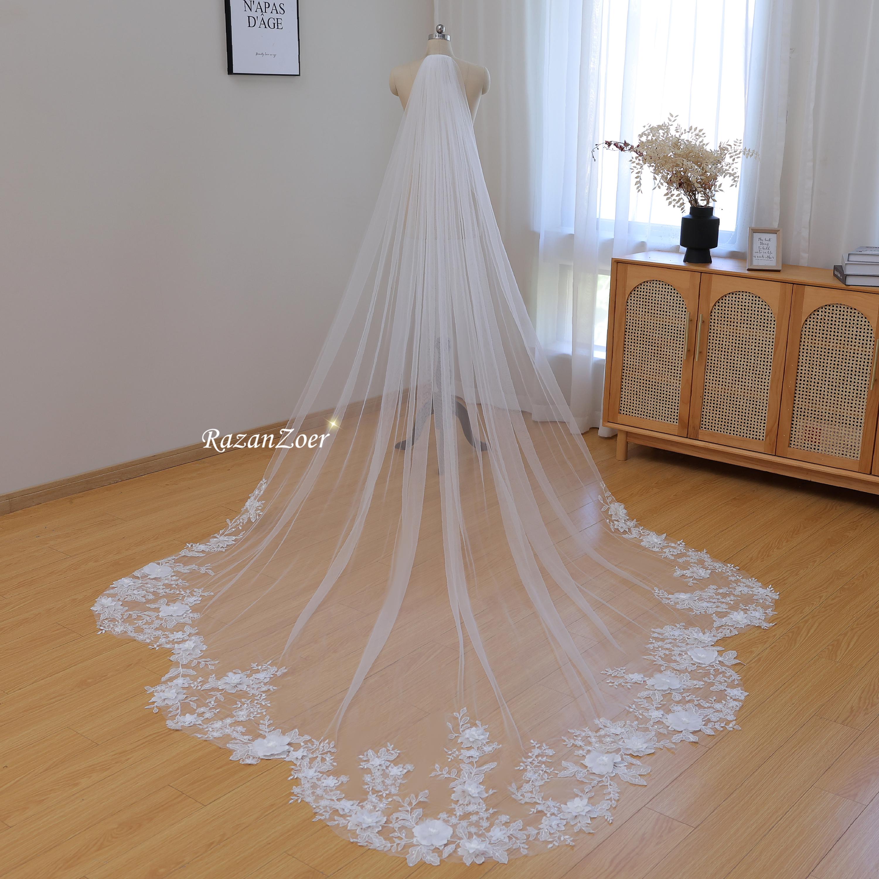 lace and beaded mermaid wedding dress DreamDress By PMN Gali Mermaid Wedding Dress Gown Floral Couture Beadings Embellishment Beaded Lace Chapel | Size: 6