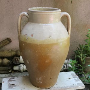 XL - Antique and elegant amphora dating back to the late 1800s, Grottaglie ( Puglia, Italia)