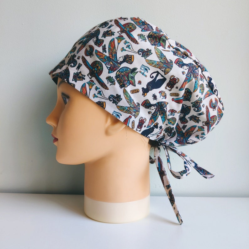 Surgical Cap Scrub Hat Egypt Cotton Etsy