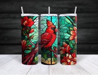 cardinal tumbler,cardinal travel mug,20 oz travel mug,cardinal water,cardinal gift,gift for friend,gift for coworker