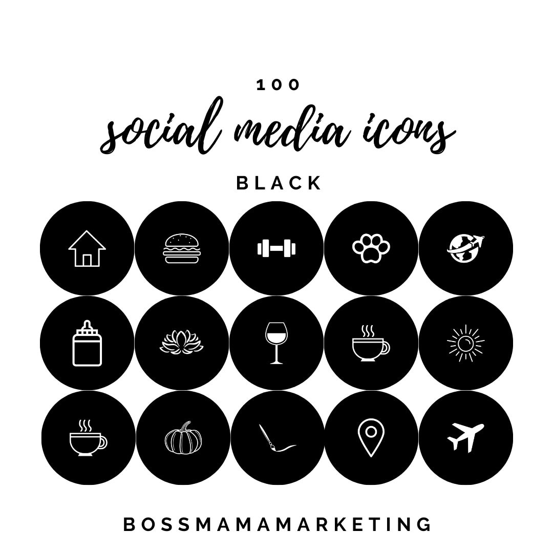 Instagram Highlight Covers Black Stock Illustrations – 38 Instagram  Highlight Covers Black Stock Illustrations, Vectors & Clipart - Dreamstime