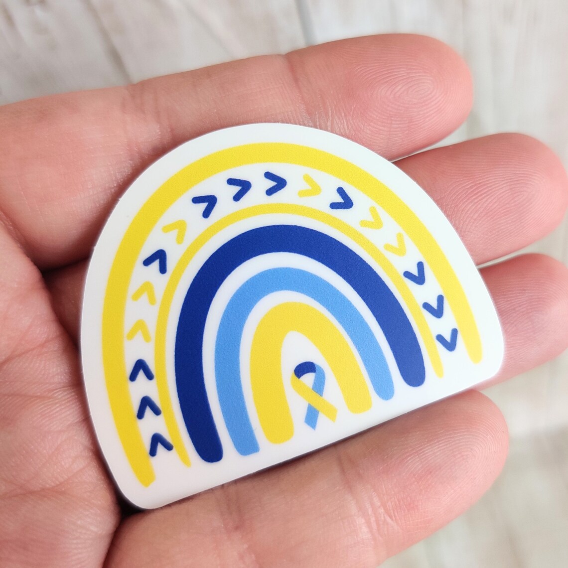 Premium Vinyl Sticker Set, Down Syndrome Awareness, Set of 3 Stickers ...