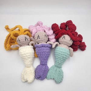 Mermaids- Sweet Mini Crochet Mermaid Dolls
