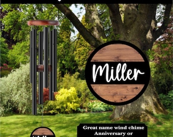 Wedding Wind Chime, Gift, Anniversary Gift, New Home, Custom Gifts, Wind Chimes, Outdoor Decoration, Wedding Gift, Friendship Gift