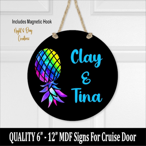 Pineapple Door Decor Etsy