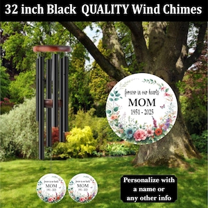 Mother Memorial Wind Chime, Memorial Gift, In Loving Memory, Memorial, Gift, Condolence Gift, Wind Chimes, Windchimes, Condolence Gift, Gift