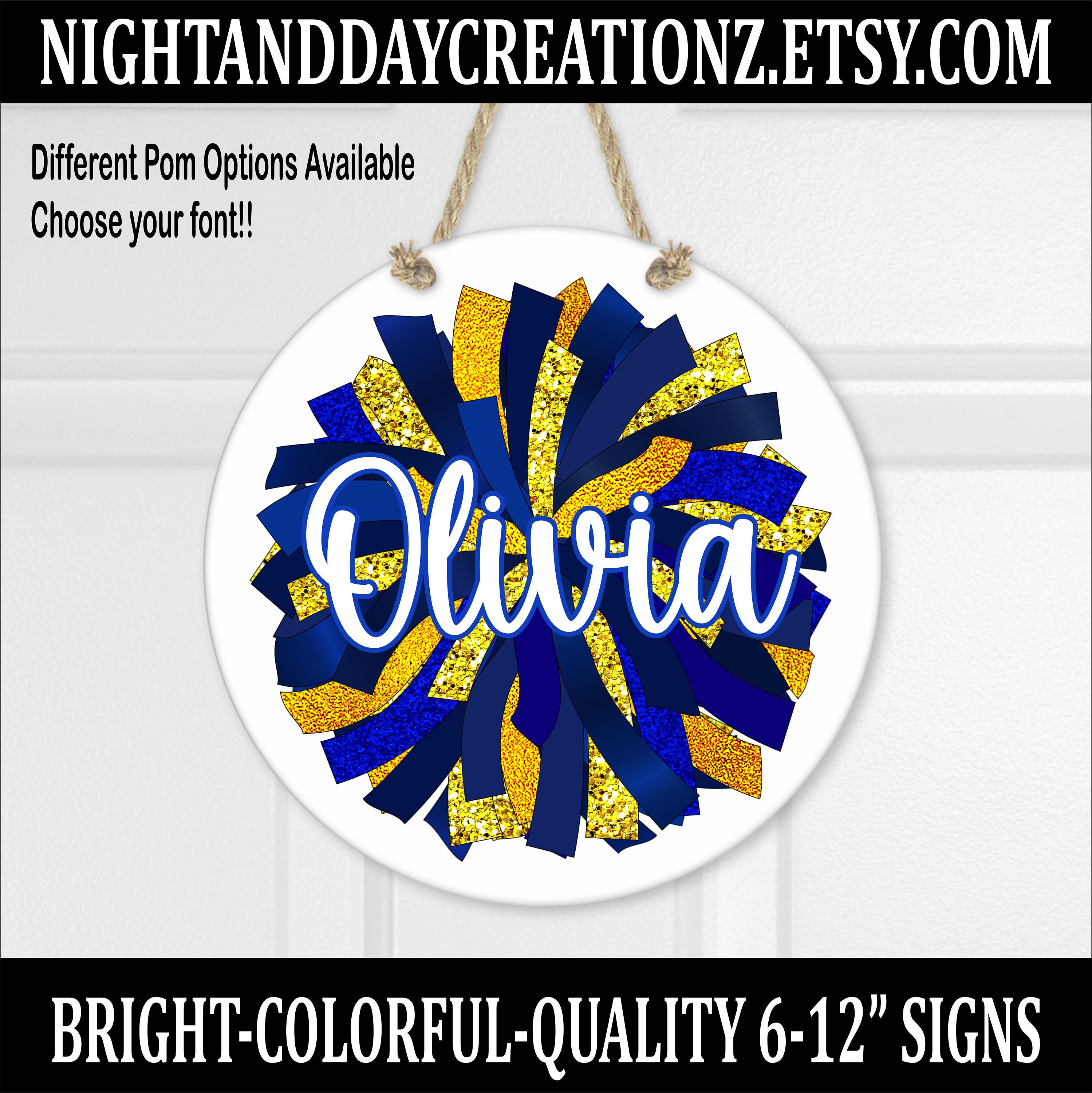 SignJoker CHEERLEADER Street Sign - 4x18 Inch Wall Plaque For Dance & Cheerleading Fans - View #5