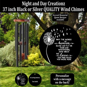 Memorial Wind Chime, Sympathy Gift, Condolence Gift, Memorial, Personalized Wind Chime