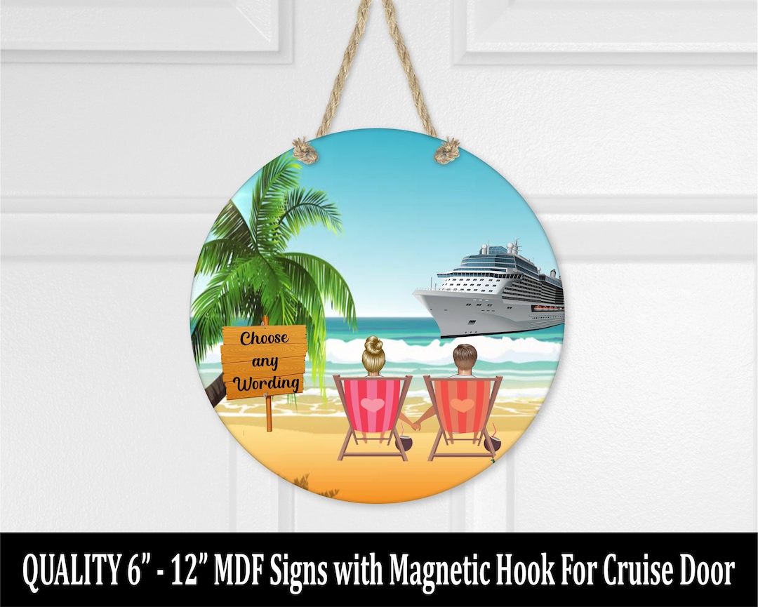 Cruise Ship Sign, Cruise Door Cruise Trip Sign, Cruise Door